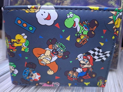 Billetera con diseño de Mario Kart