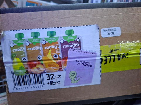 Mongui caja de 32 pzas con libro de regalo
