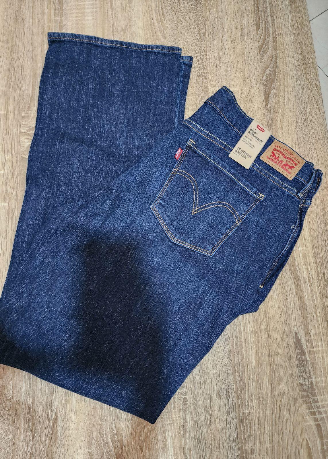 Pantalones Levi's 505 Straight, Talla 16, Nuevos con Etiqueta