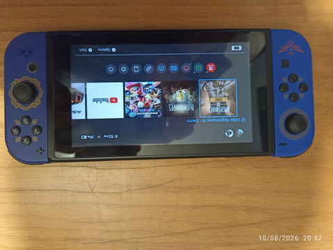 Nintendo Switch completo con accesorios Gen 1. Como nuevo.
