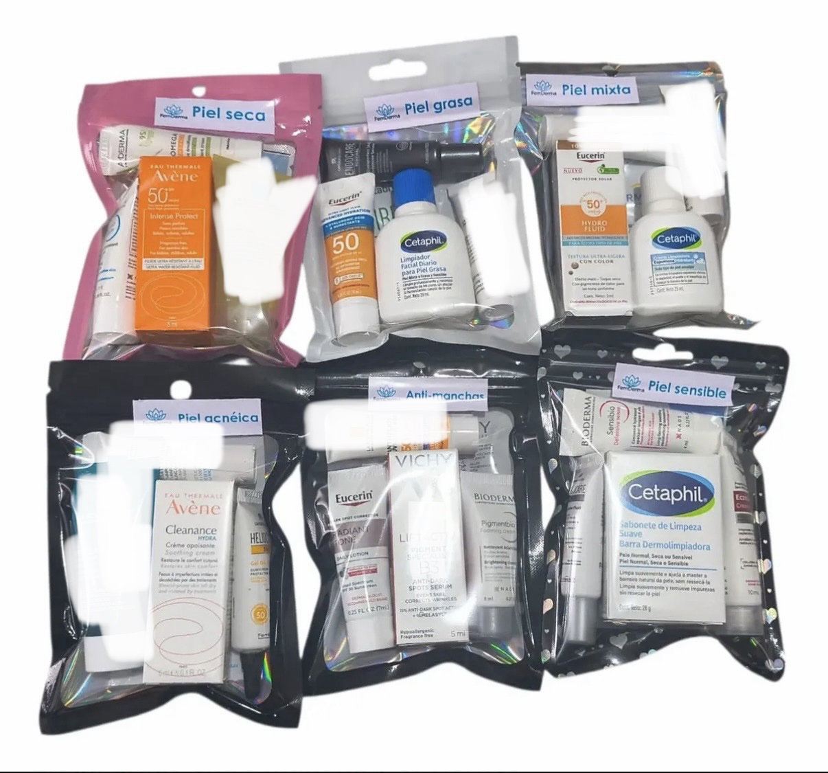 20 kits Skincare Rutina Basica de Limpieza Facial