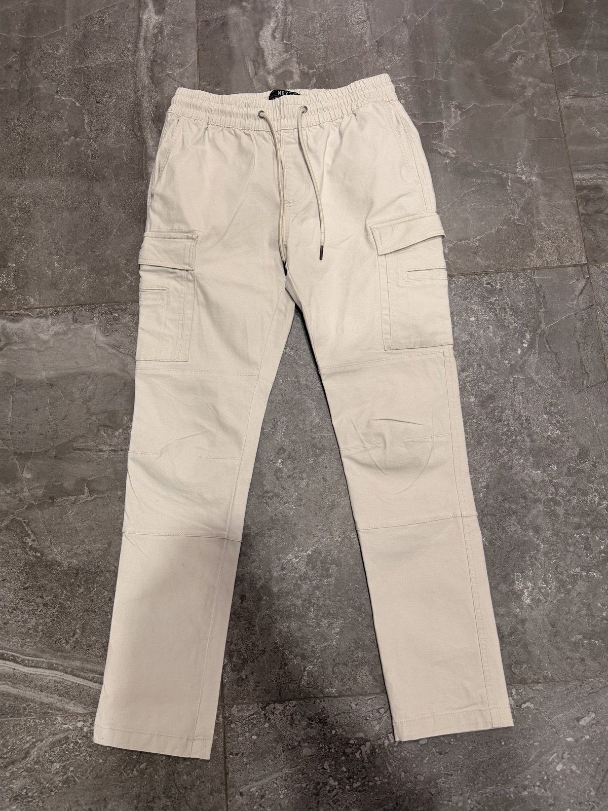 Pantalones Cargo Talla 29/30 Color Beige