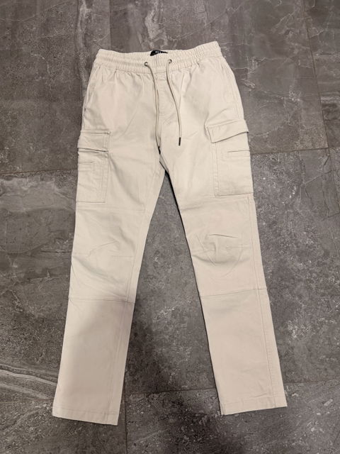Pantalones Cargo Talla 29/30 Color Beige