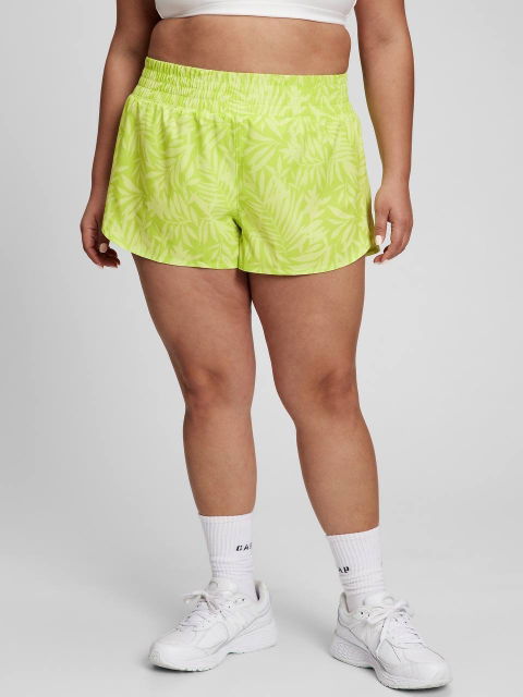 Shorts GapFit Runaround Talla XXL Color Verde
