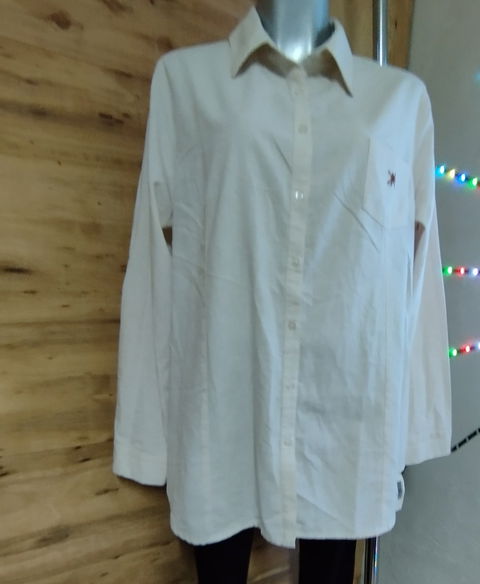 Camisa Blusón Maternity Beige Nueva