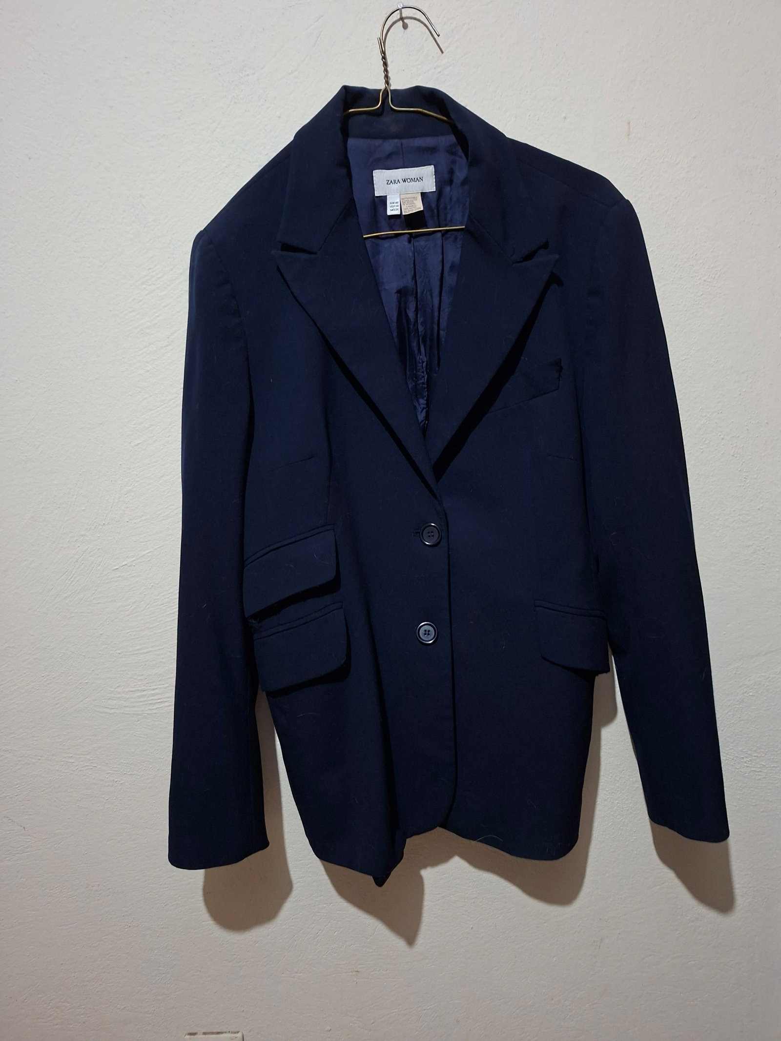 Saco ZARA WOMAN Azul