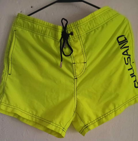 Shorts de Caballero Nuevos Color Amarillo Neón