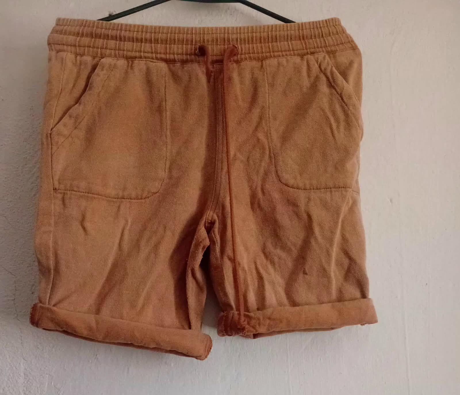 Short de caballero color durazno