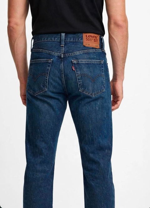 Pantalón LEVI'S 501 ST Azul Oscuro Corte Recto Tiro Alto W32 L32