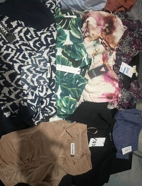 Lote de Ropa Nueva de Marcas Premium: Zara, Abercrombie, Guess y Más