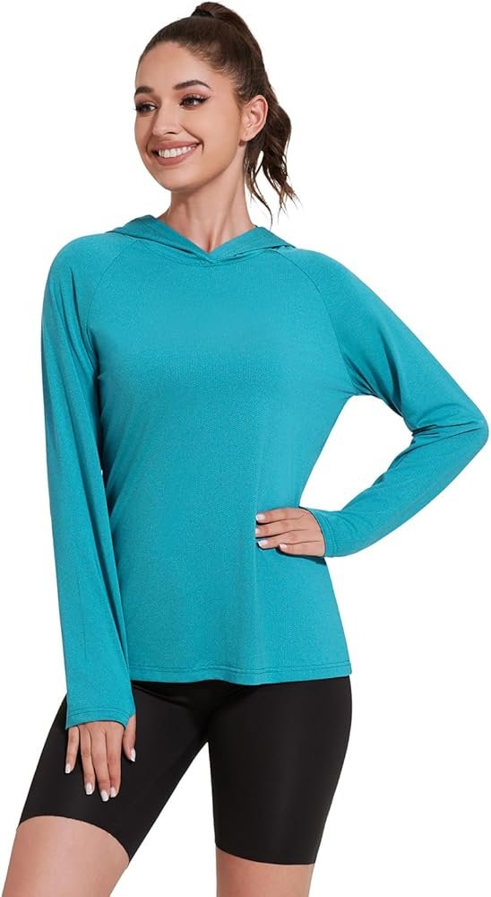 Sudadera Deportiva DriMore Danskin Ahora en Color Celeste/Acua - Talla XXL