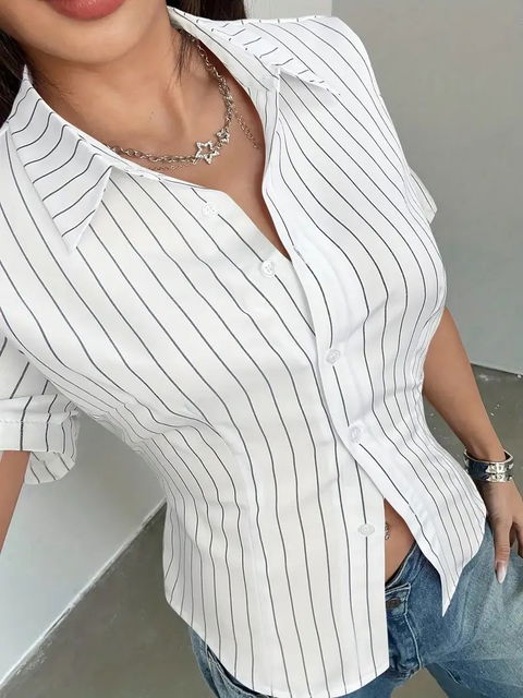 camisa a rayas