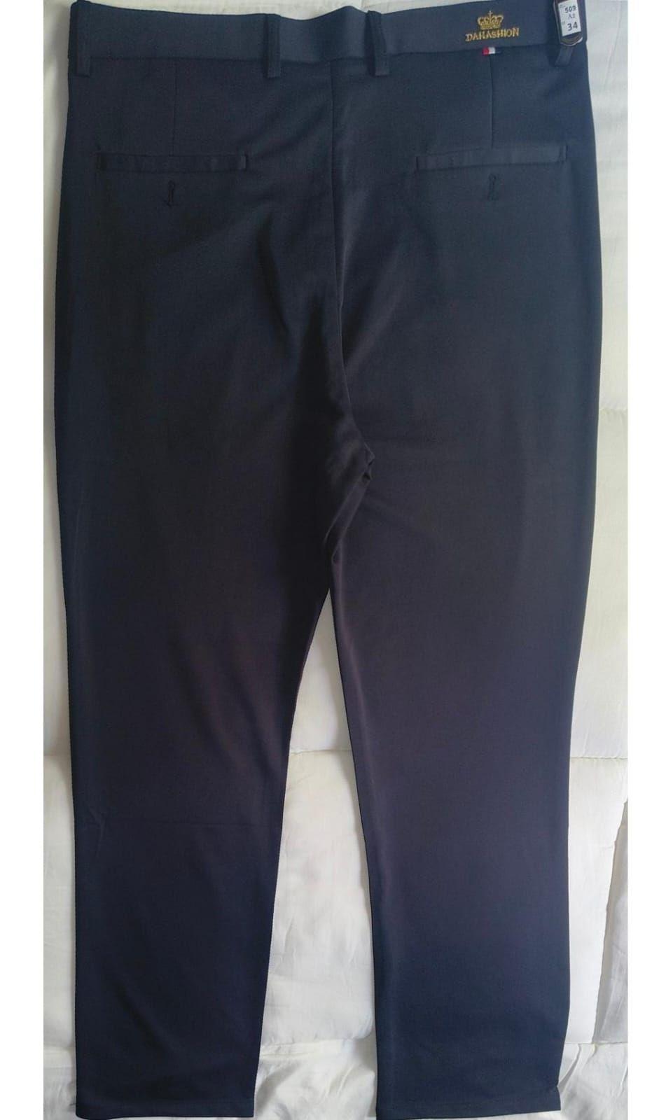 Pantalón formal de hombre color azul marino 