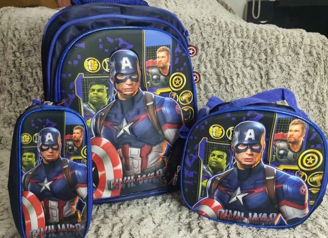 Mochila Capitán América Trio