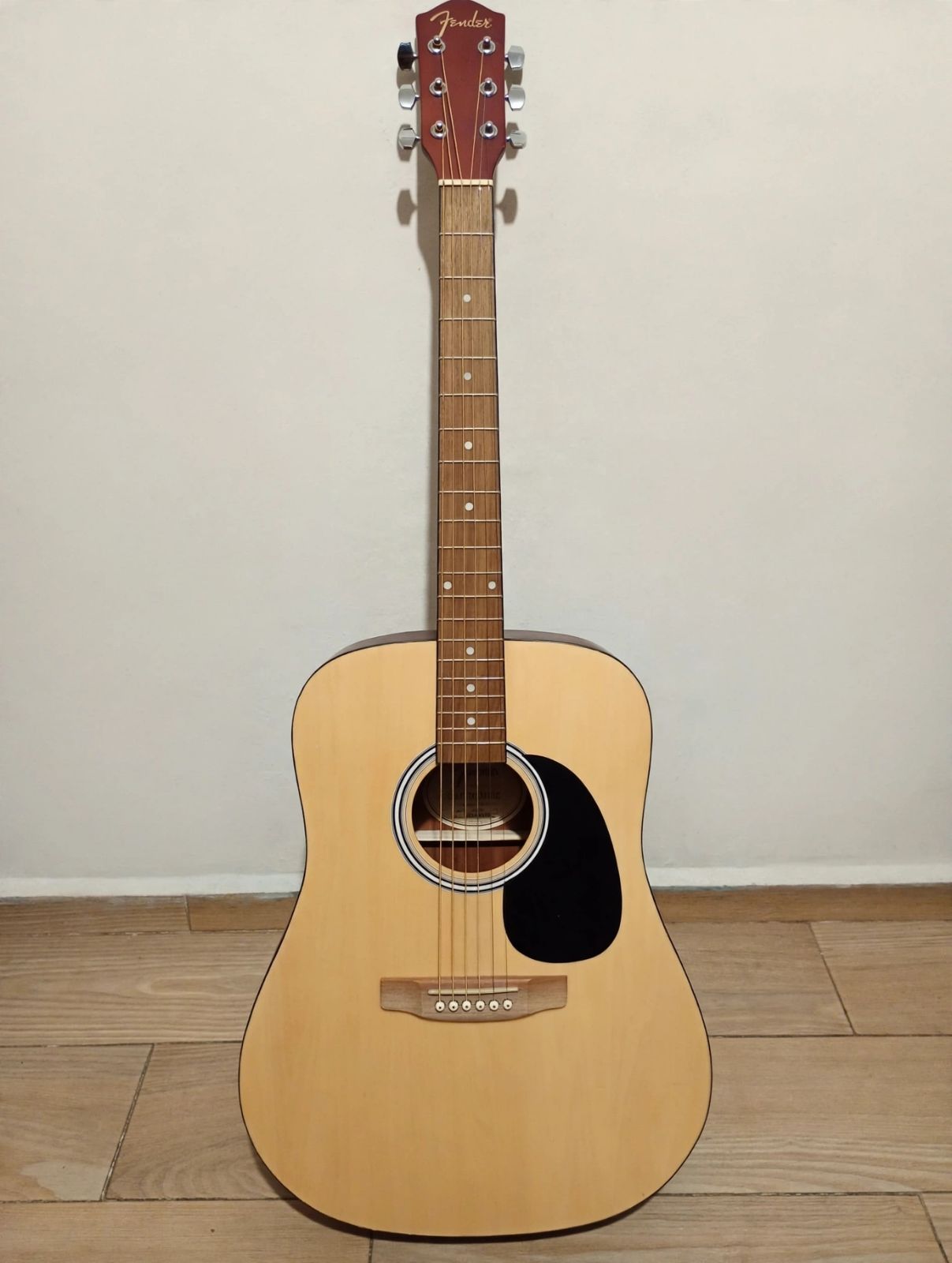 Guitarra Fender FA-25 Original Color Natural con Caja