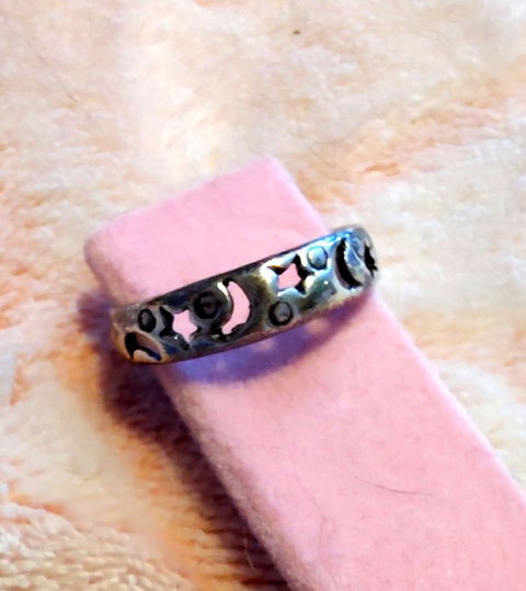 Anillo Lunas y Estrellas,