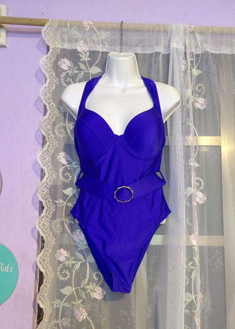 Traje de Baño Completo XL con Cinturón Integrado