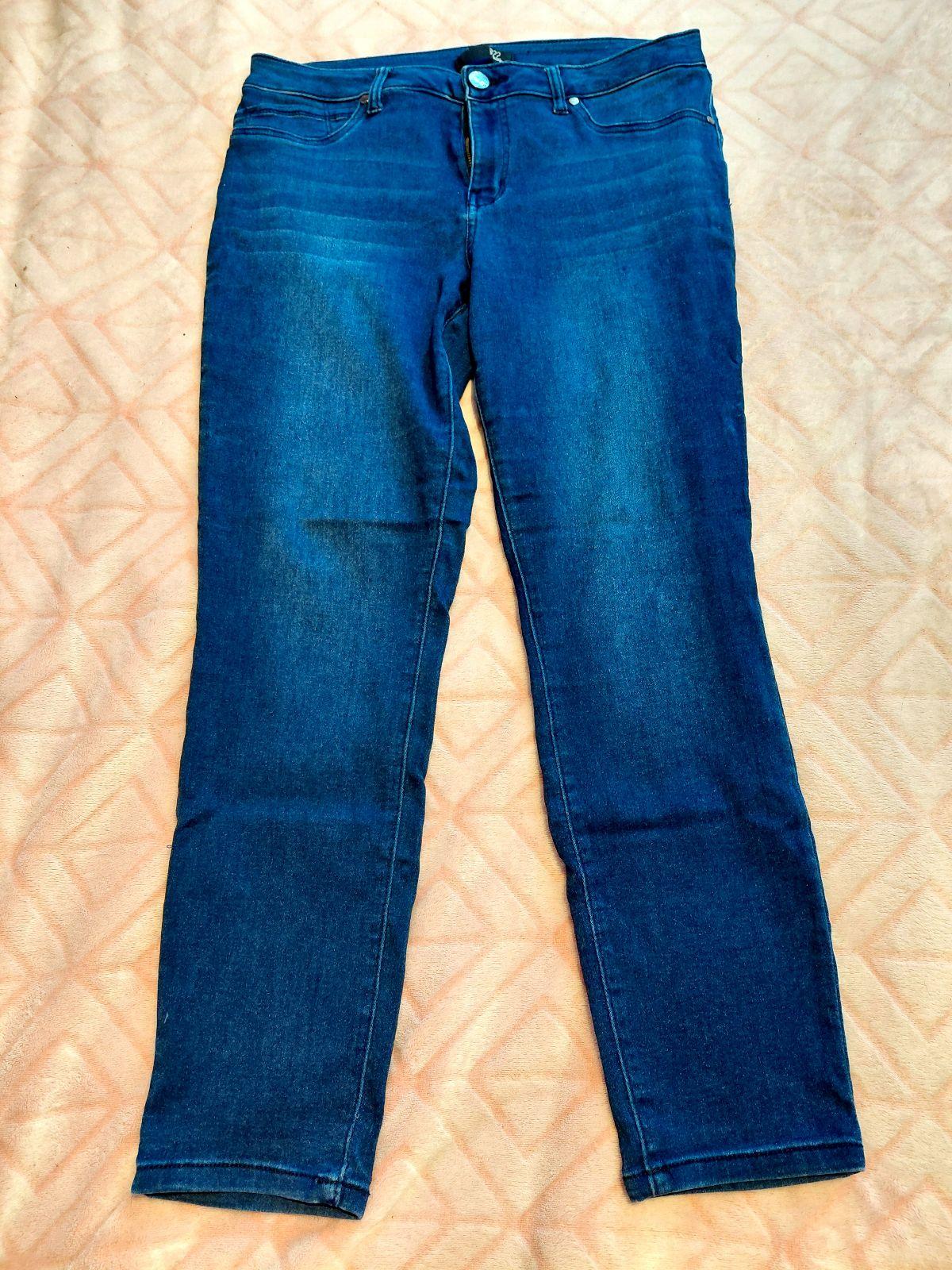 Jeans Skinny Ajustados 1822 Denim Talla 14 Azul Medio