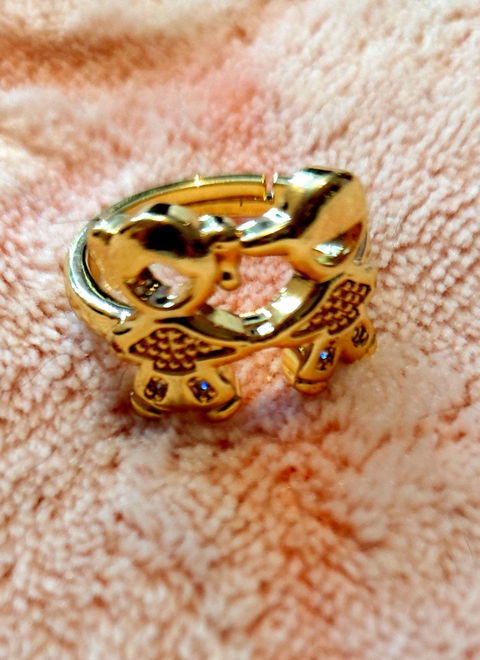 Anillo Ajustable Niño y Niña con Cristales