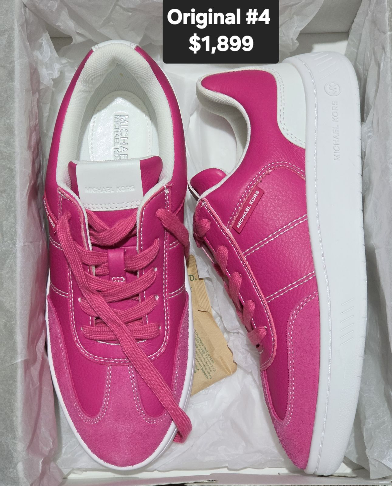 Tenis Michael Kors Original #4 Color Rosa