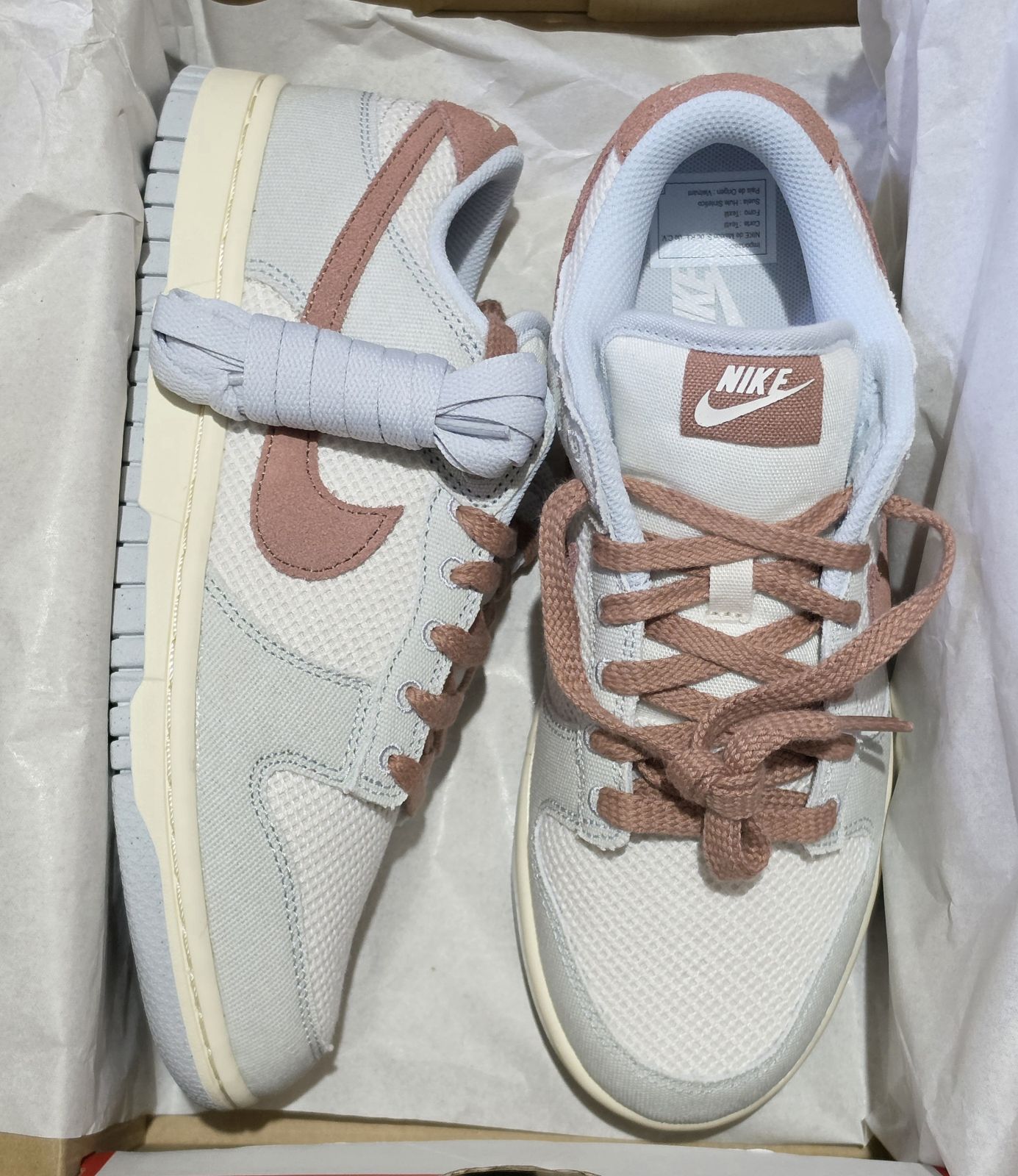 Nike Dunk Low Fosil 5 1/2 para Caballero - Originales