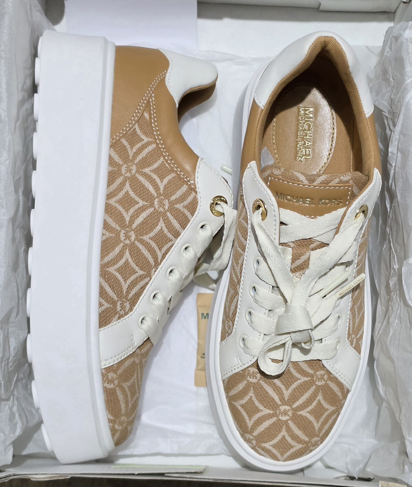Tenis Michael Kors Plataforma 🧡3 1/2 - Comodidad Diaria ORIGINALES 