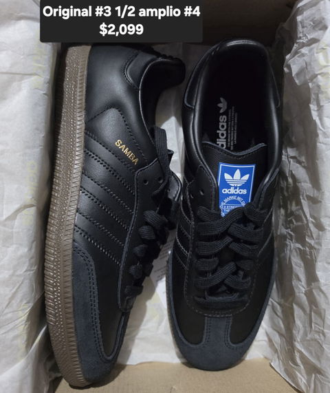 Tenis Adidas Samba Original #3 1/2 amplios a #4 nuevos en caja
