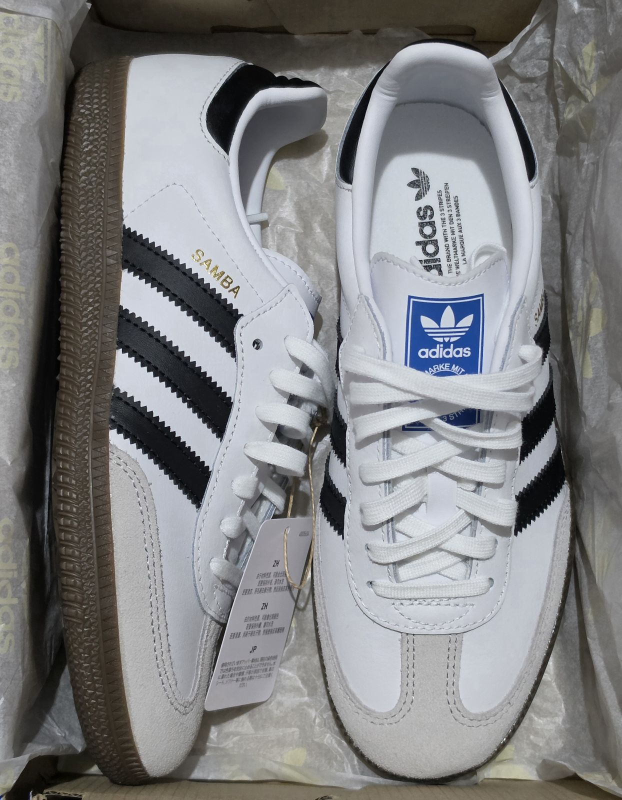 Tenis Adidas Samba para Niños Talla 3 1/2 Originales