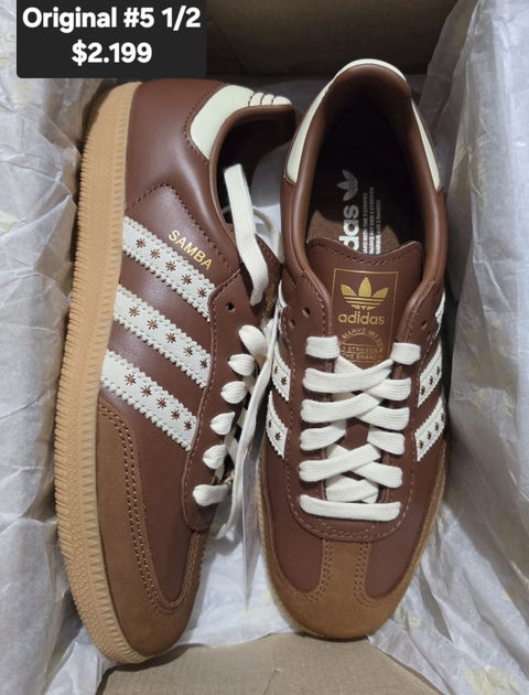 Tenis Adidas Samba #5 1/2 Originales Nuevos en Caja