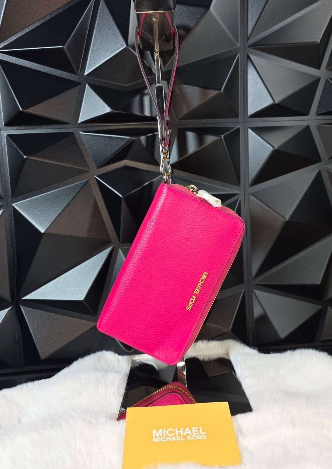 Cartera Michael Kors color rosa fucsia ORIGINAL 🩷