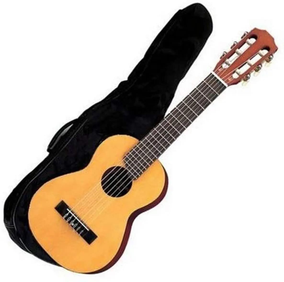 GUITARRA YAMAHA MODELO UKELELE  GL1 COLOR NATURAL CON SU ESTUCHE.  