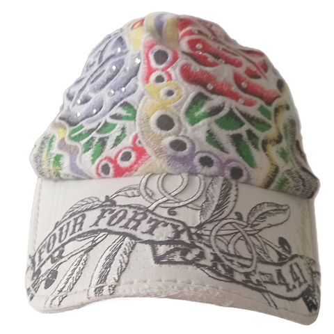 Gorra blanca four forty one