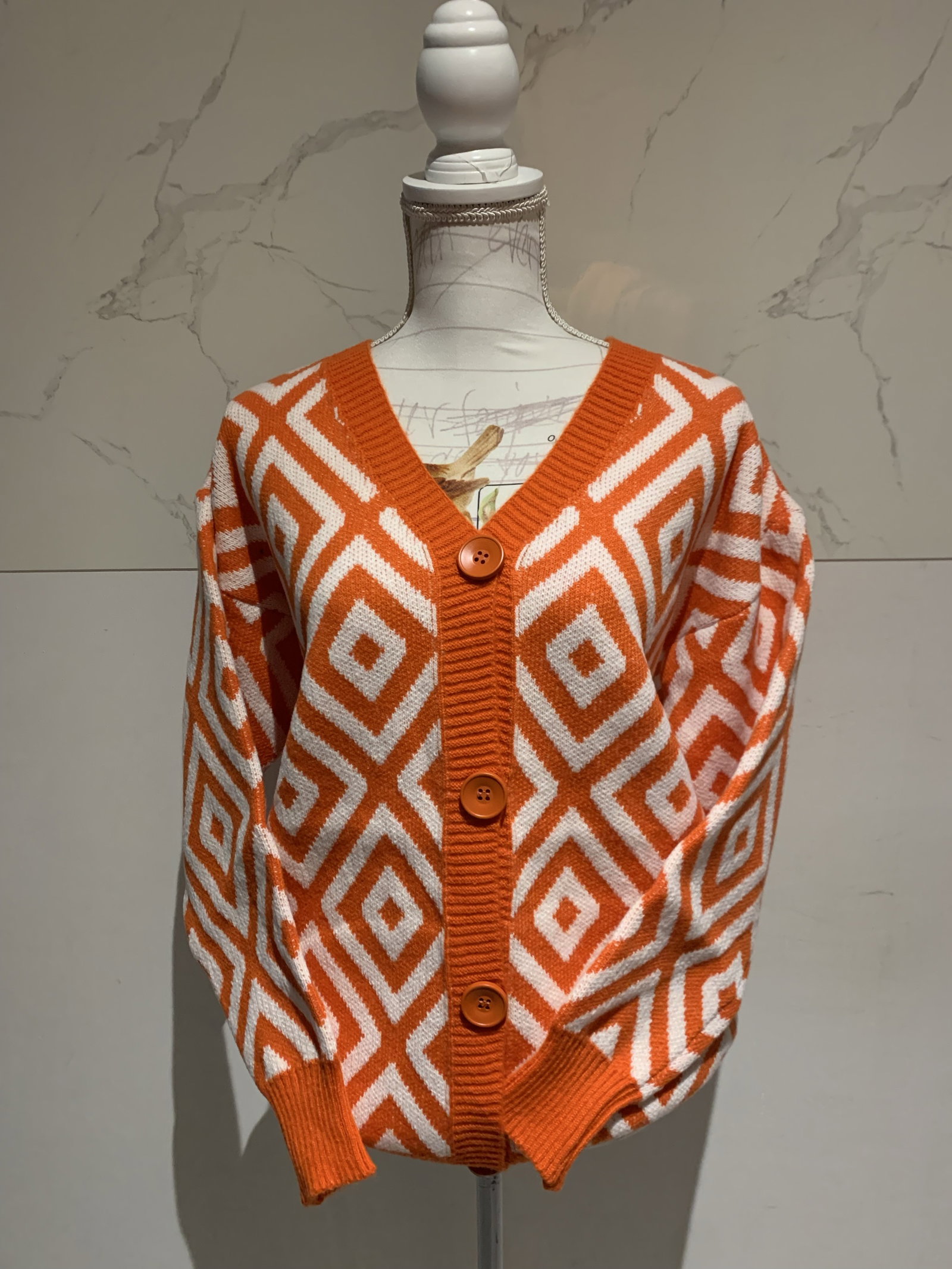 Sueter tipo cardigan