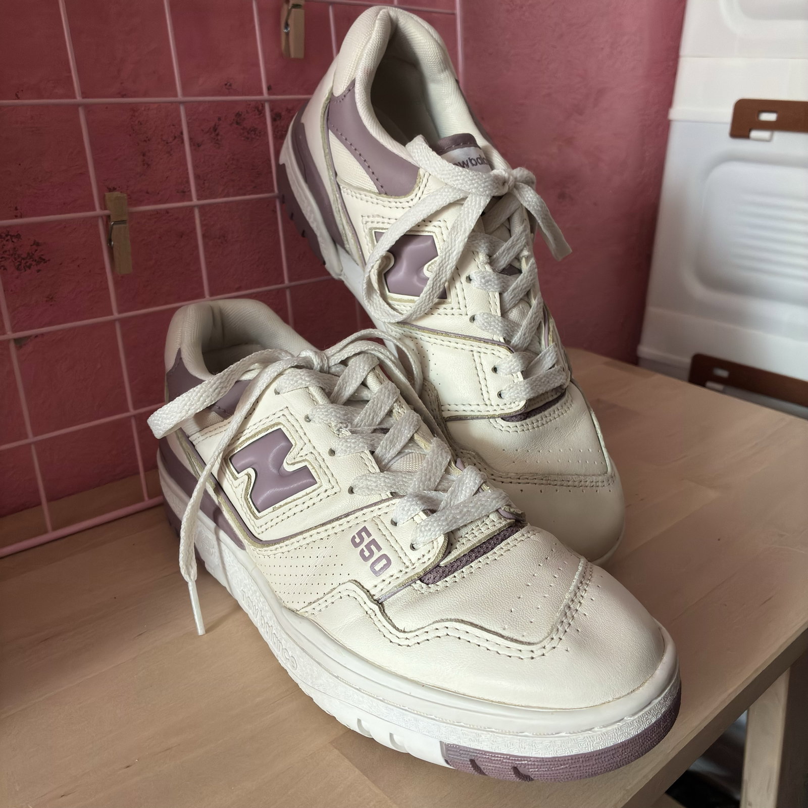Tenis New Balance 550 Talla 4 - Buen Estado