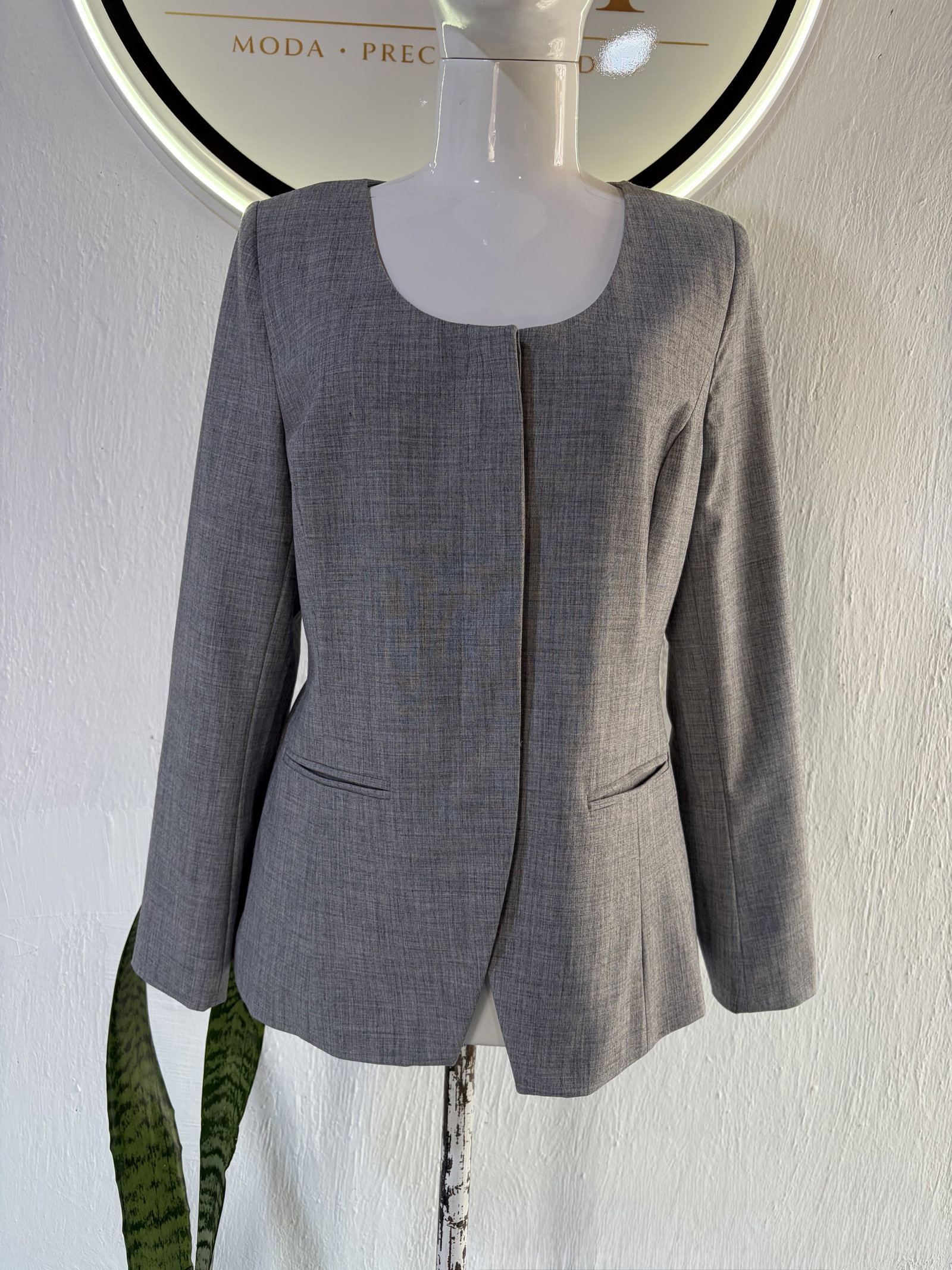 Blazer Gris A New Day Talla M