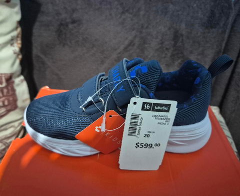 Tenis Charly para Niños Talla 20 Nuevos