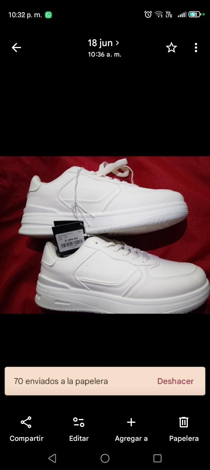 Tenis blancos talla 26 nuevos