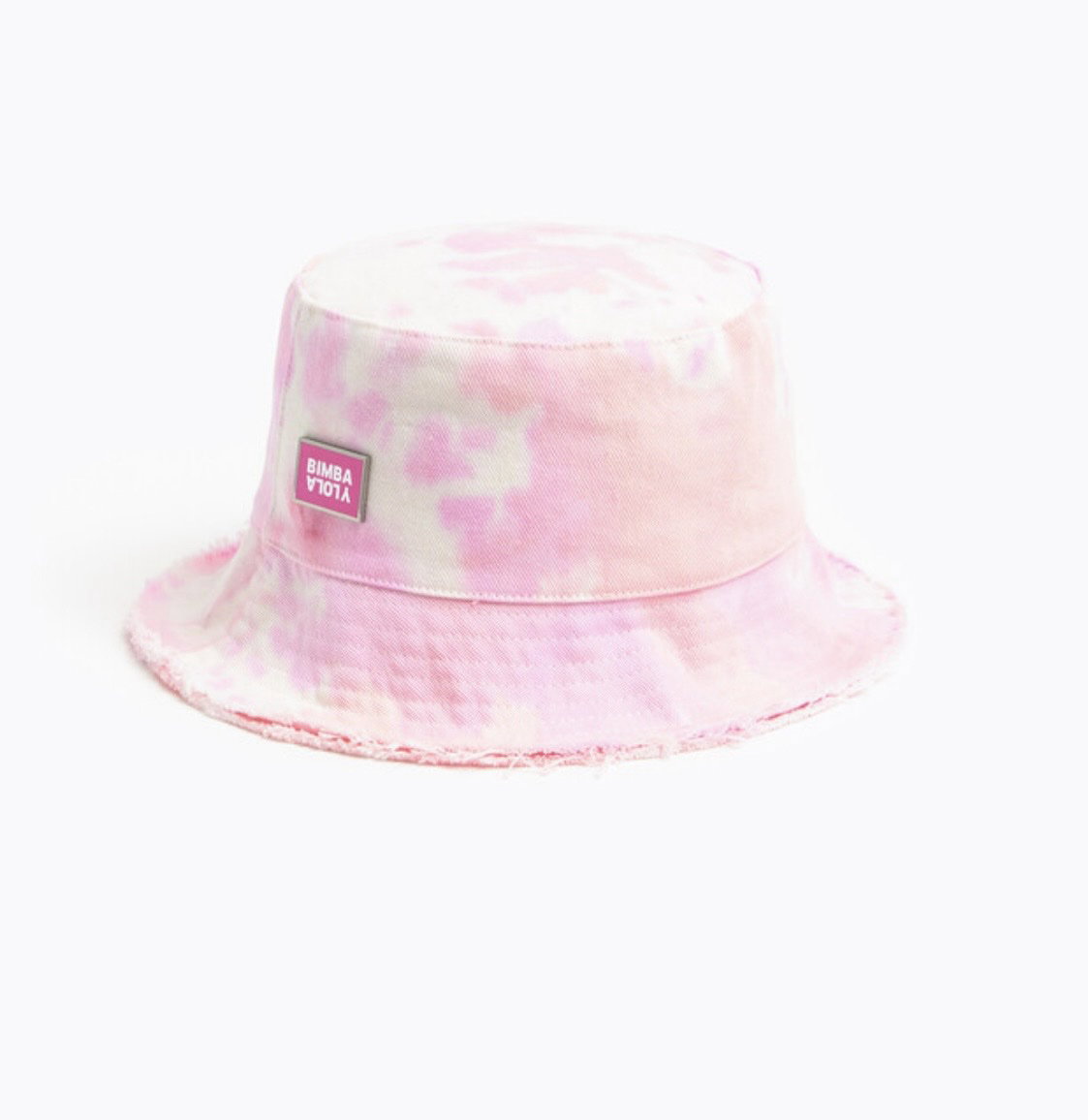 Bucket Hat Bimba Y Lola en Buen Estado - Estilo Tie-Dye Rosa