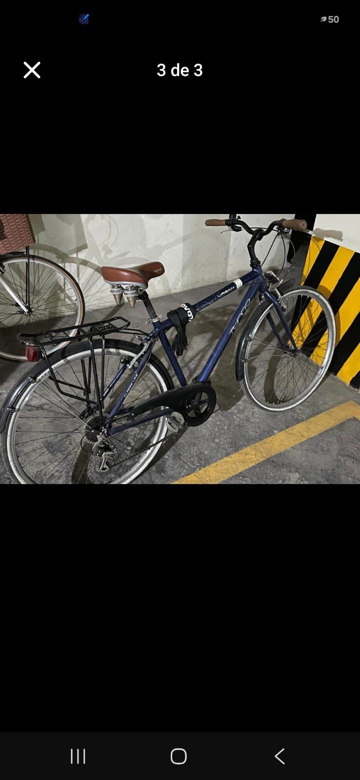 Bicicleta urbana en buen estado, lista para rodar
