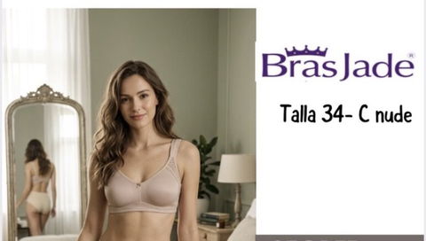 Sostén Bras Jade Talla 34C Color Nude - Nuevo