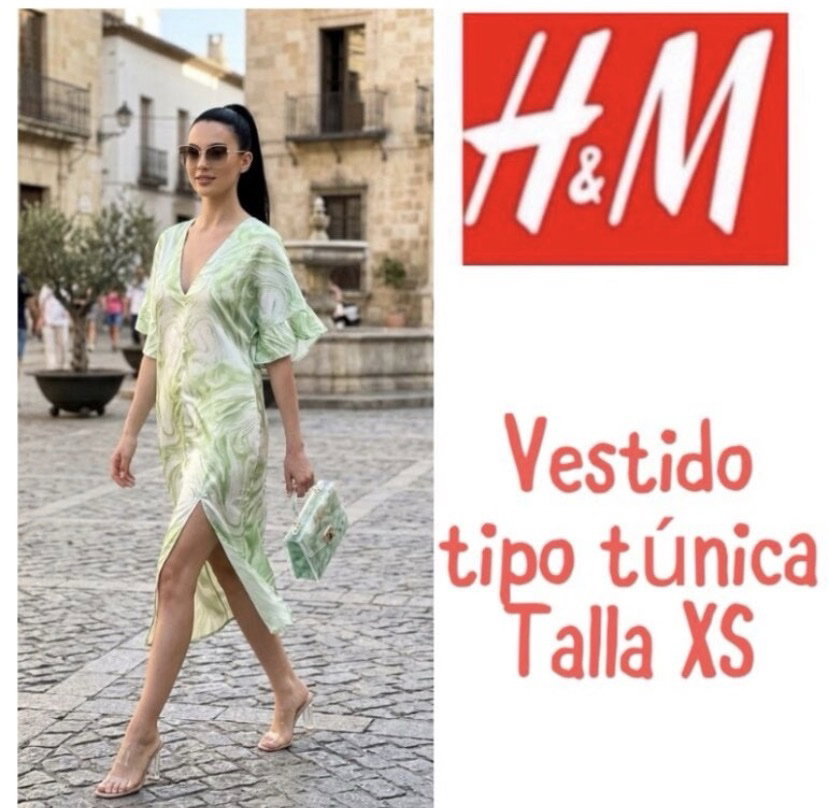 Vestido tipo túnica H&M Talla XS - Nuevo
