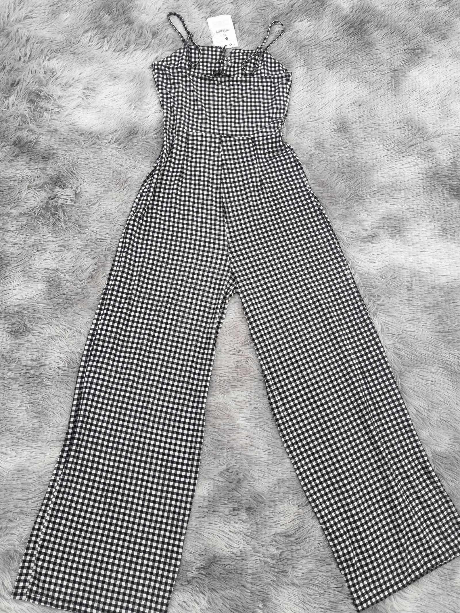 Jumpsuit Bershka Extrachico Cuadros Vichy Nuevo con Etiqueta