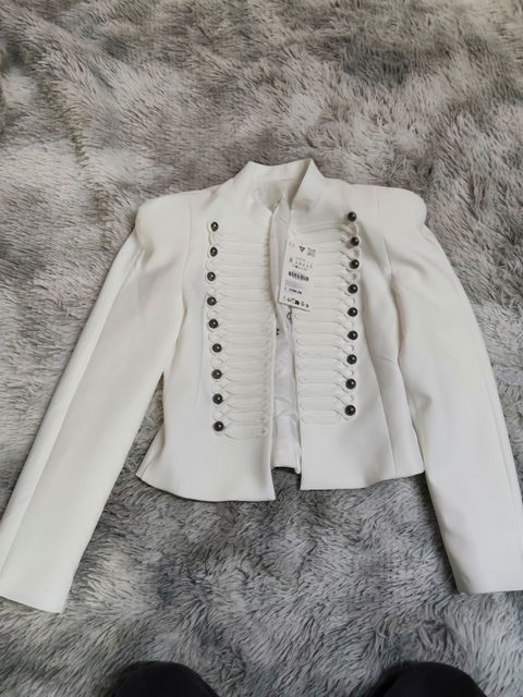 Blazer viral Zara estilo Napoleón talla S nuevo con etiqueta