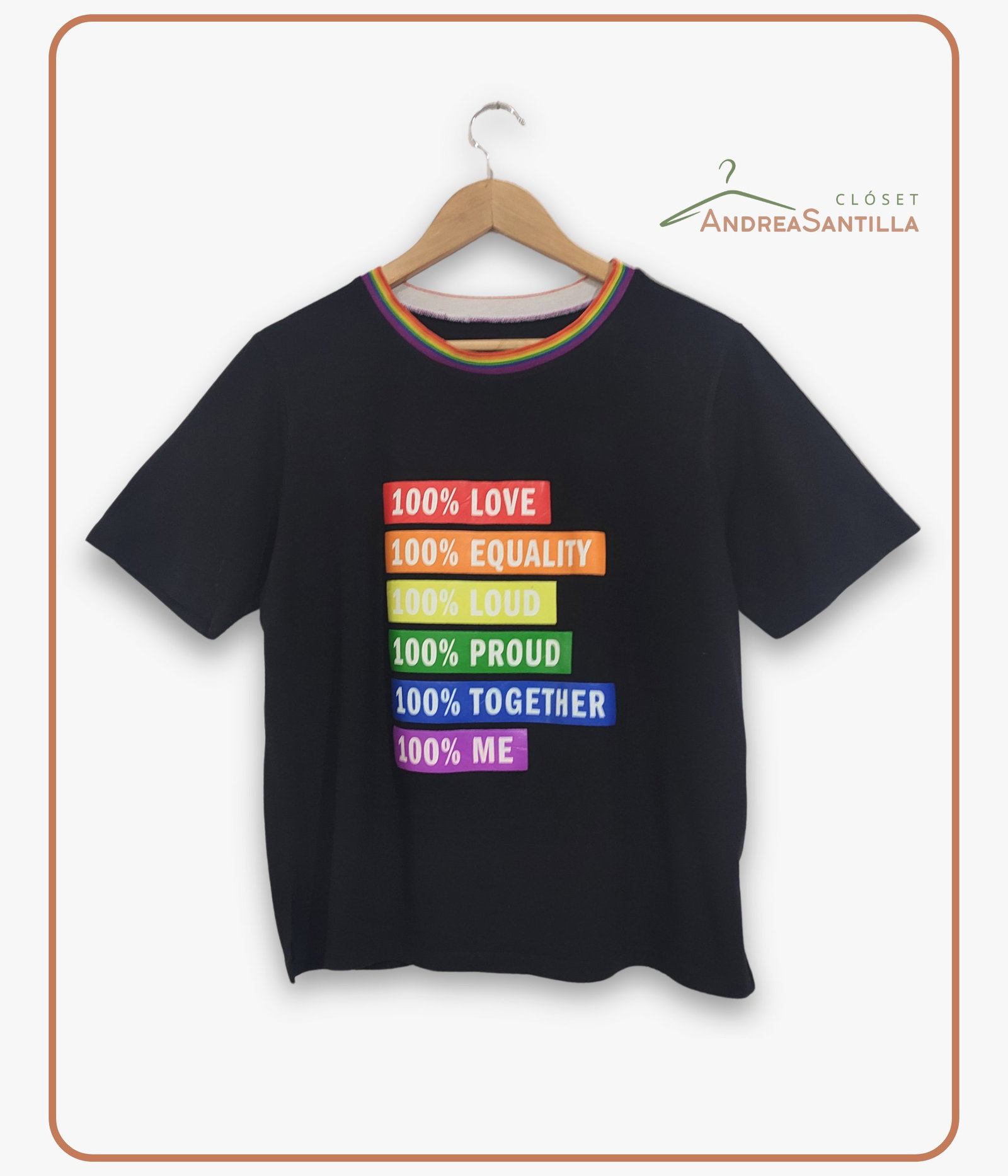 Playera pride DKNY