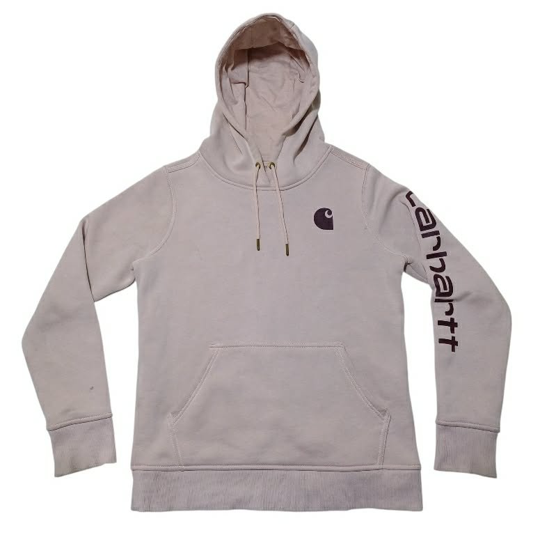 Sudadera Carhartt Rosa Palo Talla S Relaxed Fit