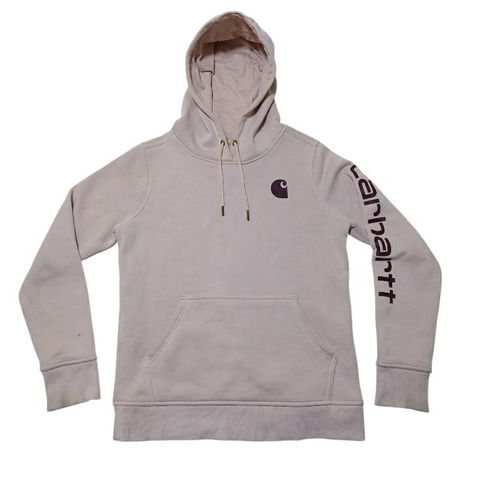 Sudadera Carhartt Rosa Palo Talla S Relaxed Fit