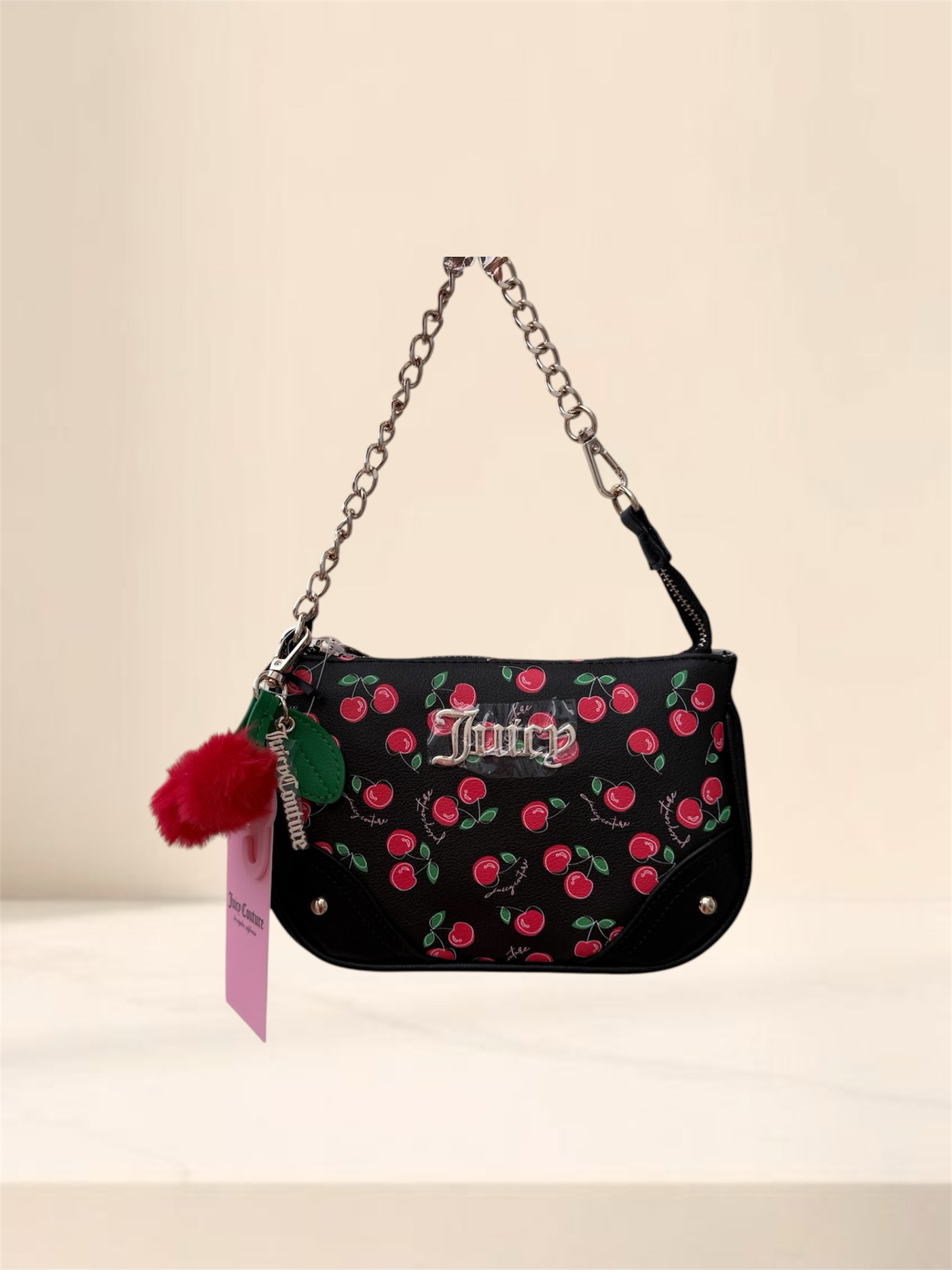Bolsa mini diseño de cerezas Juicy Couture 