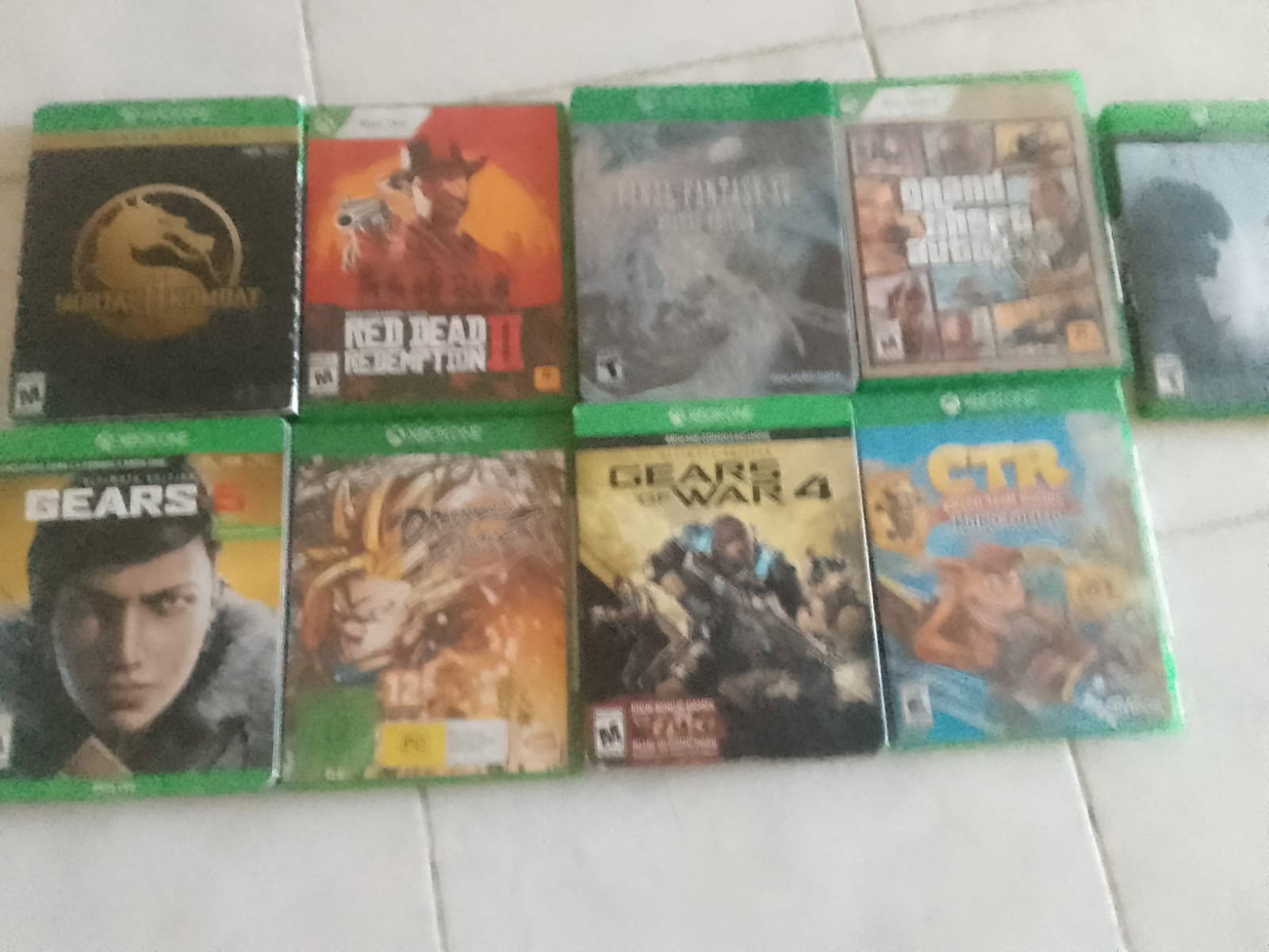 Colección de Videojuegos Xbox One y PS4 - 8 Títulos
