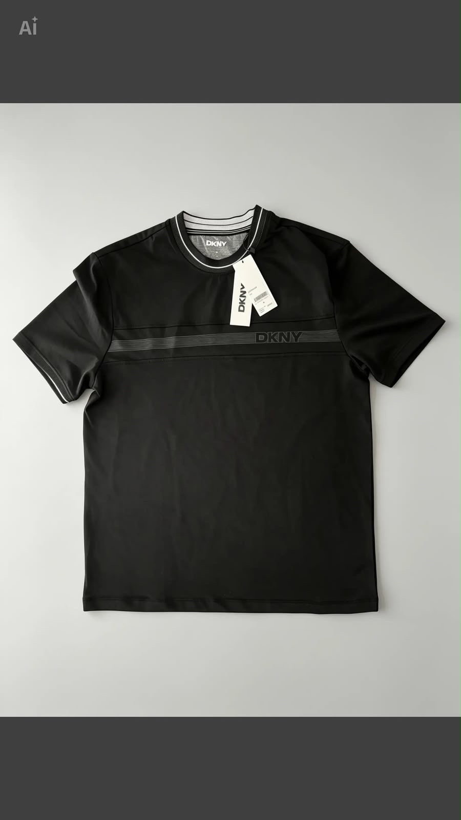 Playera DKNY Original Negra Talla M Nueva con Etiquetas
