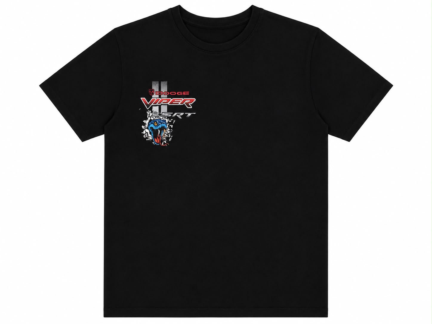 Playera negra Dodge Viper SRT - Talla M para hombre - Nueva